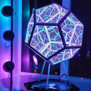 Infinite Dodecahedron Color Art Light™